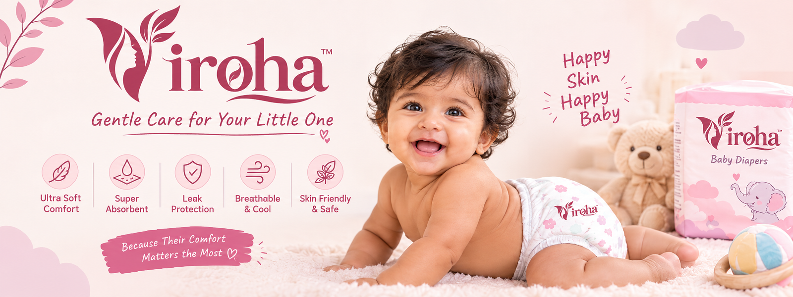 Viroha comfort in every cycle